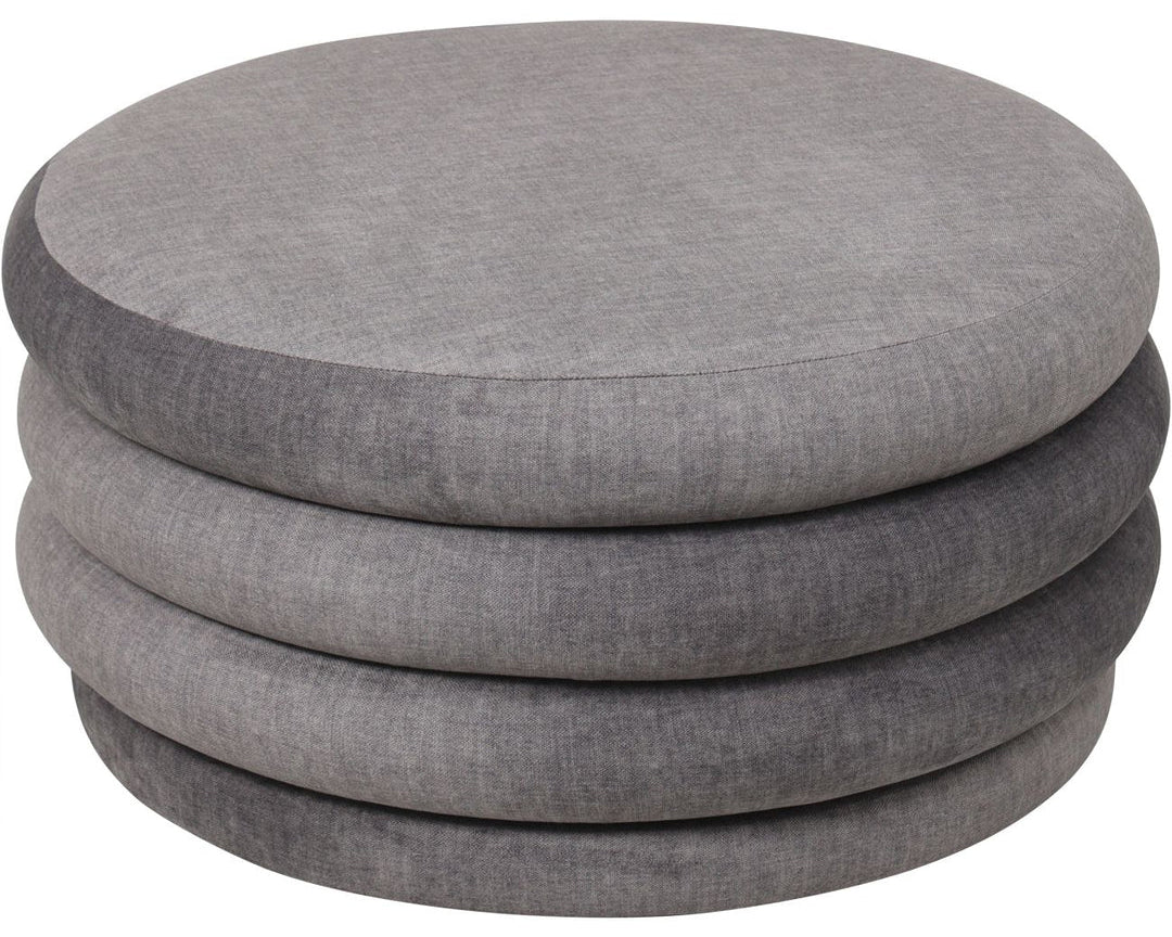Libra Interiors Casa Storage Ottoman - Grey
