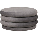 Libra Interiors Casa Storage Ottoman - Grey