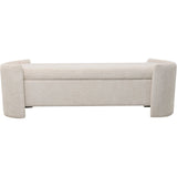 Libra Interiors Casa Storage Bench - Taupe