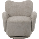 Libra Interiors Casa Swivel Chair - Mink