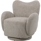 Libra Interiors Casa Swivel Chair - Mink