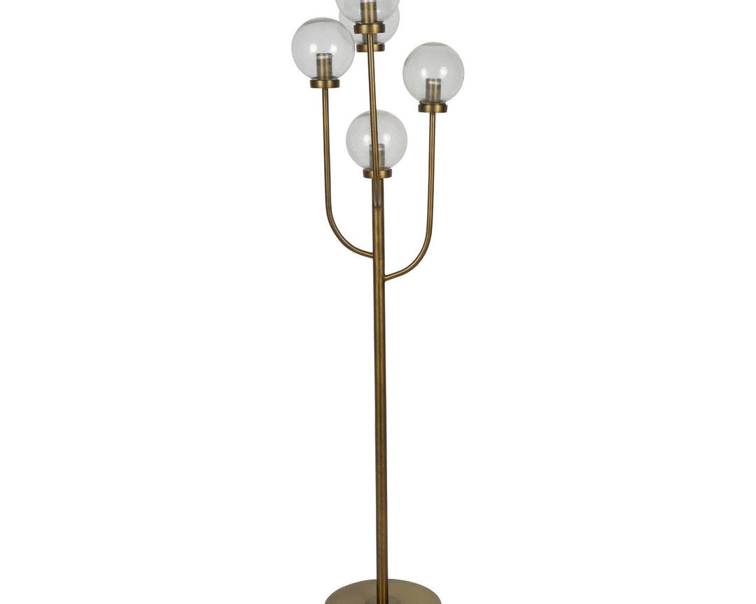 Libra Interiors Wellesley 5 Globe Floor Lamp