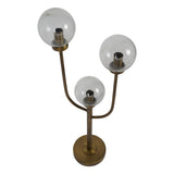 Libra Interiors Wellesley 3 Globe Table Lamp