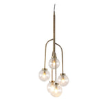 Libra Interiors Wellesley Globe 5 Light Pendant Light