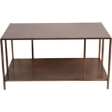 Libra Interiors Brooks Coffee Table - Brushed Champagne