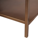 Libra Interiors Brooks Coffee Table - Brushed Champagne