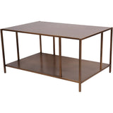 Libra Interiors Brooks Coffee Table - Brushed Champagne