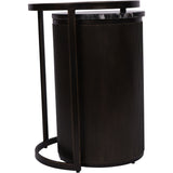 Libra Interiors Belvedere Black Small Set of 2 Nesting Side Tables