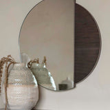 Libra Interiors Belvedere Wall Mirror 90cm - Black