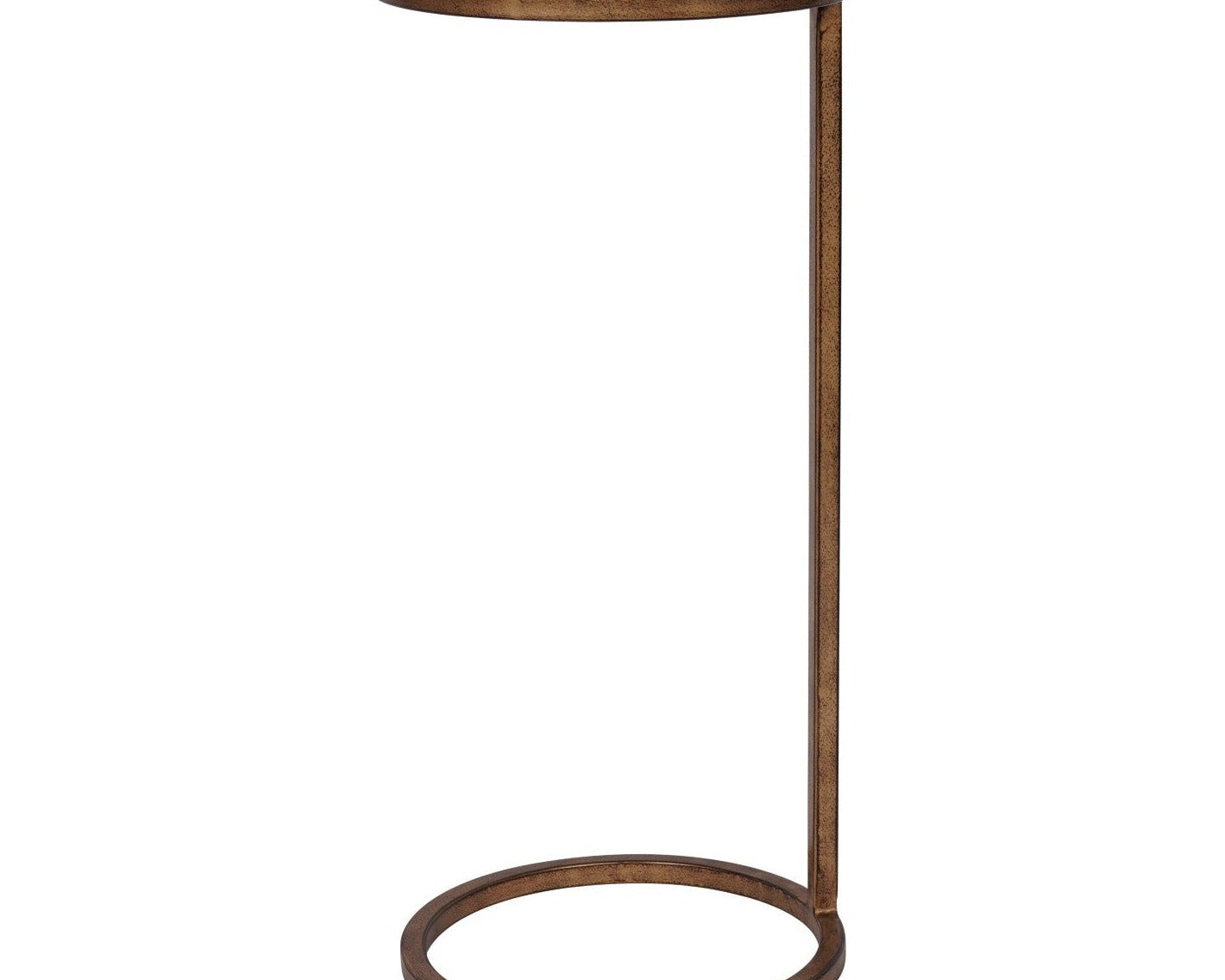 Libra Interiors Iota Accent Table - White Banswara Marble
