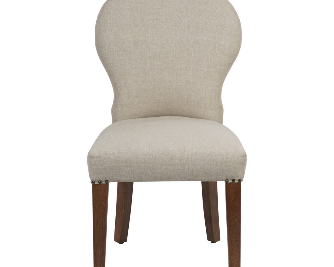 Libra Interiors Walker Wooden Upholstered Dining Chair