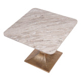 Libra Interiors Morchino Side Table 55cm - Marble