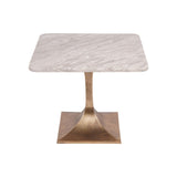 Libra Interiors Morchino Side Table 55cm - Marble