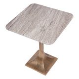 Libra Interiors Morchino Side Table 44cm - Marble