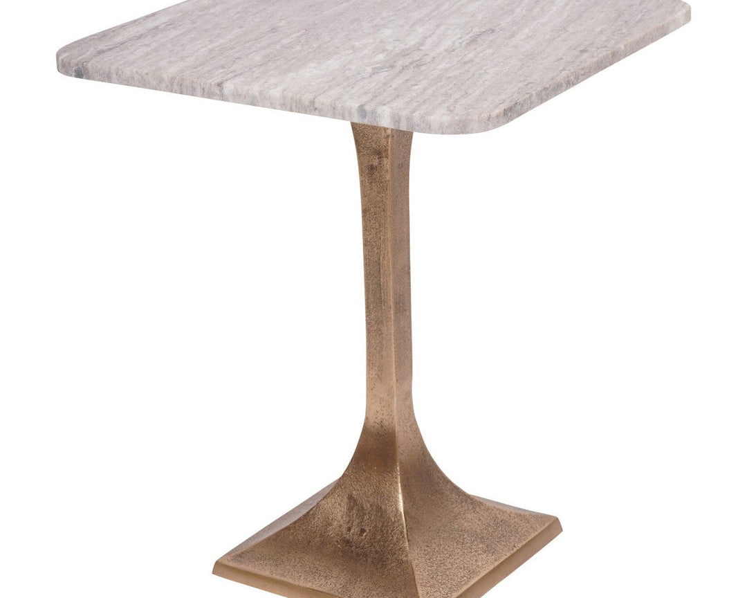 Libra Interiors Morchino Side Table 44cm - Marble