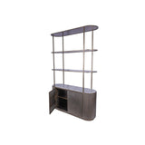 Libra Interiors Belvedere Shelving Unit with Storage - Aged Gold