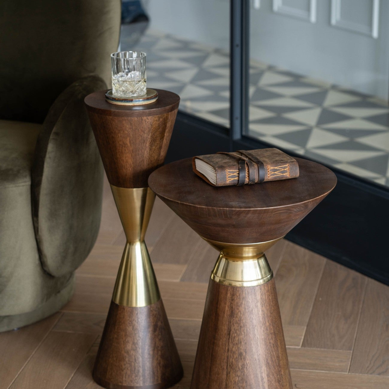 Libra Interiors Amalfi Wooden Side Table