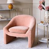 Libra Interiors Rowley Occasional Chair - Blush
