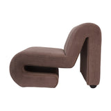 Libra Interiors Ellis Corduroy Occasional Chair - Brown