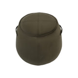Libra Interiors Bingham Upholstered Stool - Velvet Green