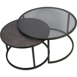 Libra Interiors Turner Set of 2 Nesting Coffee Tables
