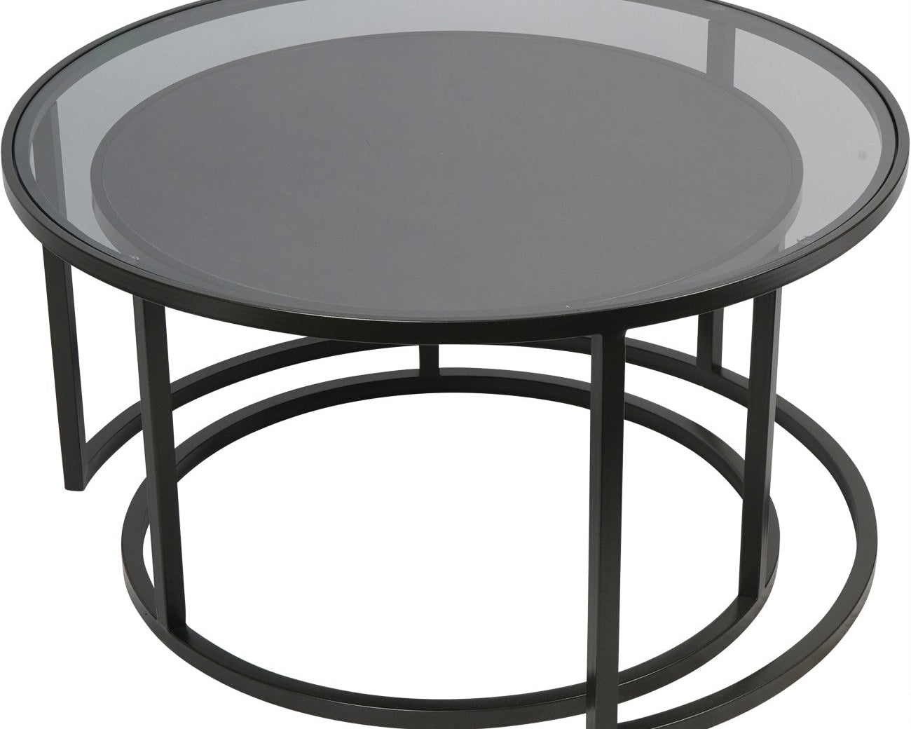 Libra Interiors Turner Set of 2 Nesting Coffee Tables