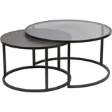 Libra Interiors Turner Set of 2 Nesting Coffee Tables