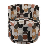 Libra Interiors Portico Belgian Velvet Swivel Chair