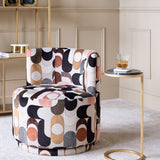 Libra Interiors Portico Belgian Velvet Swivel Chair