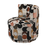 Libra Interiors Portico Belgian Velvet Swivel Chair