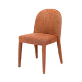 Libra Interiors Eska Upholstered Set of 2 Dining Chairs - Brown