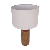 Libra Interiors Hastings Textured Ceramic Table Lamp - Brown