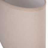 Libra Interiors Lunara Textured Ceramic Table Lamp - Grey