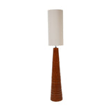 Libra Interiors Tivoli Tall Ceramic Floor Lamp - Terracotta