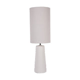 Libra Interiors Tivoli Ceramic Table Lamp - White