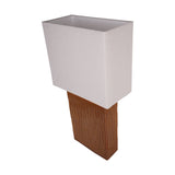 Libra Interiors Elk Square Ceramic Lamp - Terracotta