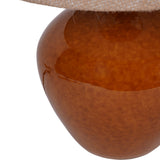 Libra Interiors Aubrey Ceramic Table Lamp - Terracotta