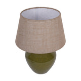 Libra Interiors Aubrey Ceramic Table Lamp - Green