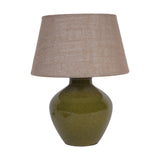 Libra Interiors Aubrey Ceramic Table Lamp - Green