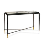 Libra Interiors Stella Square Glass Console Table