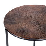 Libra Interiors Tambora Set of 3 Metal Tables