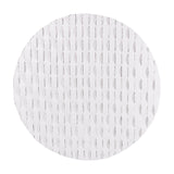 Libra Interiors White Woven Geometric Wall Art