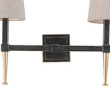 Libra Interiors Stella Wall Light with Shades