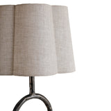 Libra Interiors Rutland Linen Table Lamp