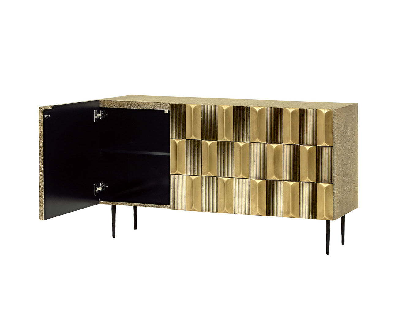 Libra Interiors Verano Sideboard - Antique Brass