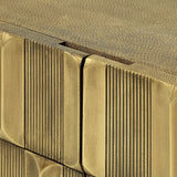 Libra Interiors Verano 2 Door Cabinet - Antique Brass