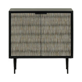 Libra Interiors Imperia Bone Inlay 2 Door Cabinet