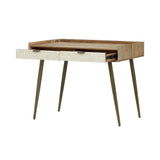 Libra Interiors Nerida Bone Inlay Desk