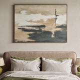 Libra Interiors Sable Rise Hand Embellished Framed Canvas Wall Art