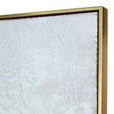 Libra Interiors Golden Dusk Heavy Textured Framed Canvas Wall Art